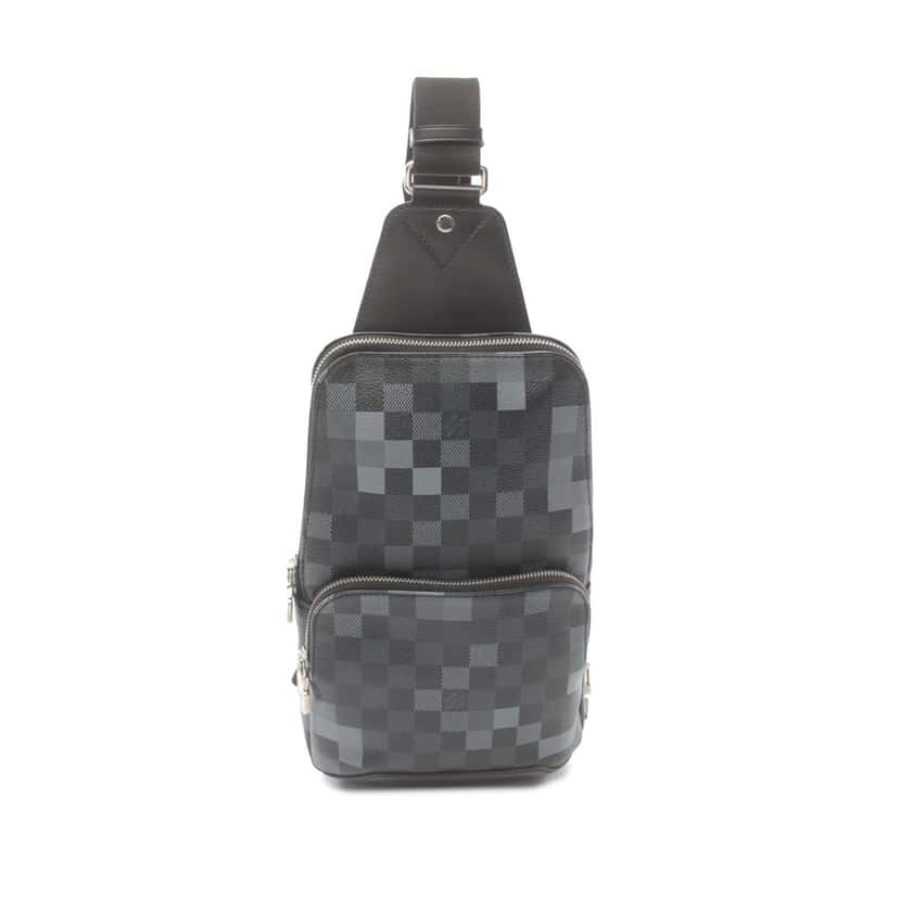 Louis Vuitton Damier Graphite Pixel Avenue Sling Black Canvas Good condition - Front View
