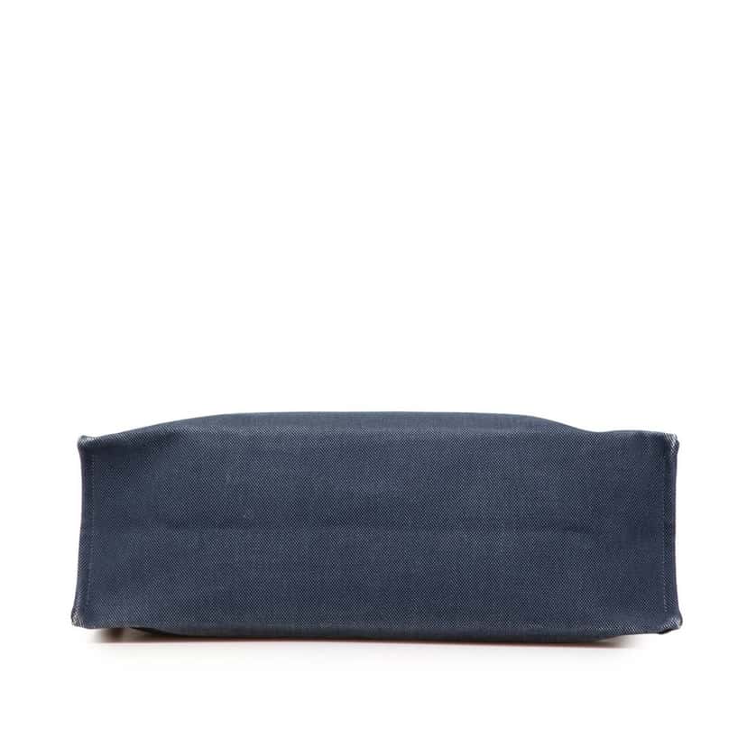 Hermès Toile Etriviere Elan Blue Canvas Good condition - Inside View