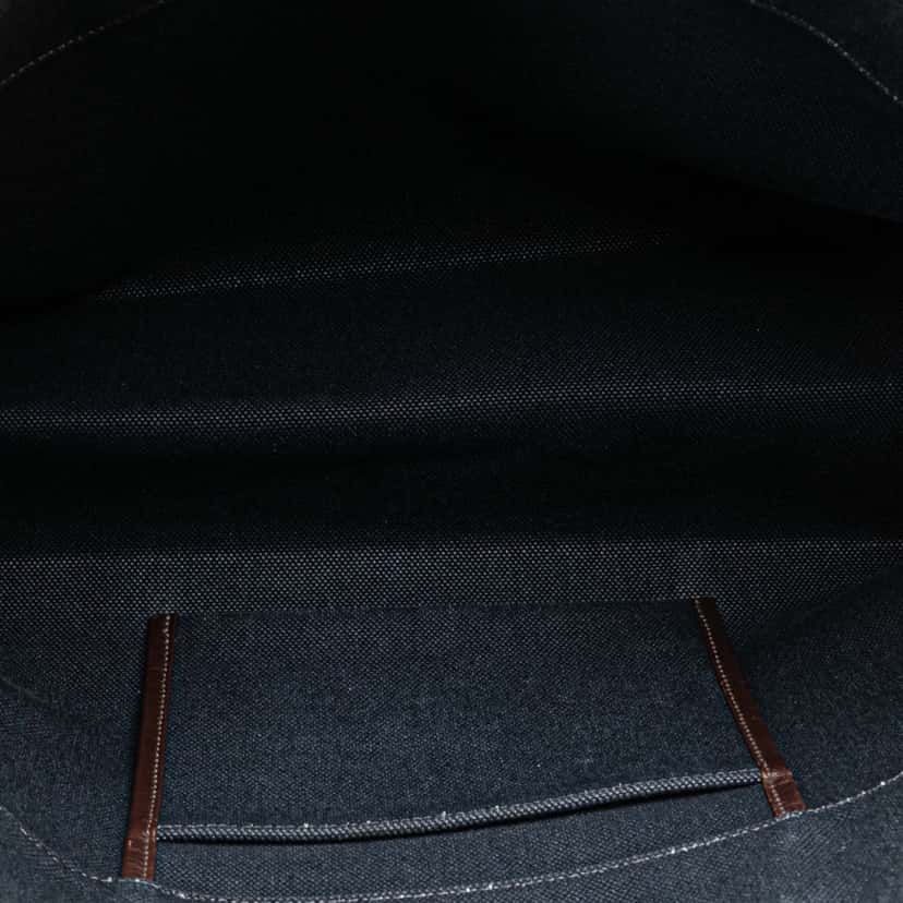 Hermès Toile Etriviere Elan Blue Canvas Good condition - Model View