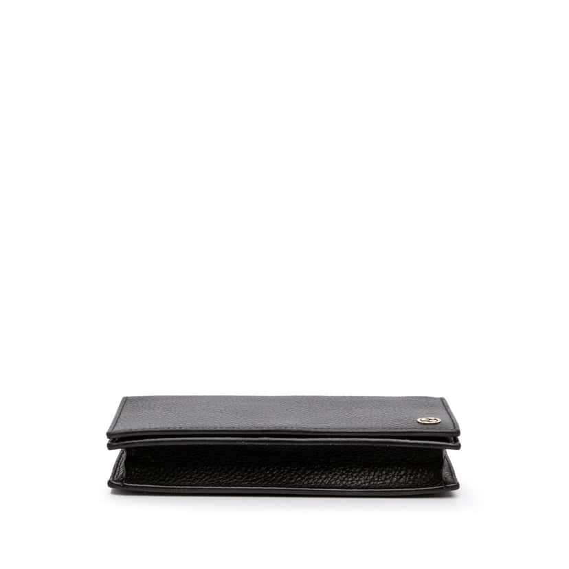 Gucci Leather Betty Wallet on Chain Black Leather Good condition - Inside View