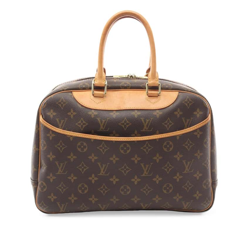 Louis Vuitton Monogram Deauville Brown Canvas Good condition - Front View