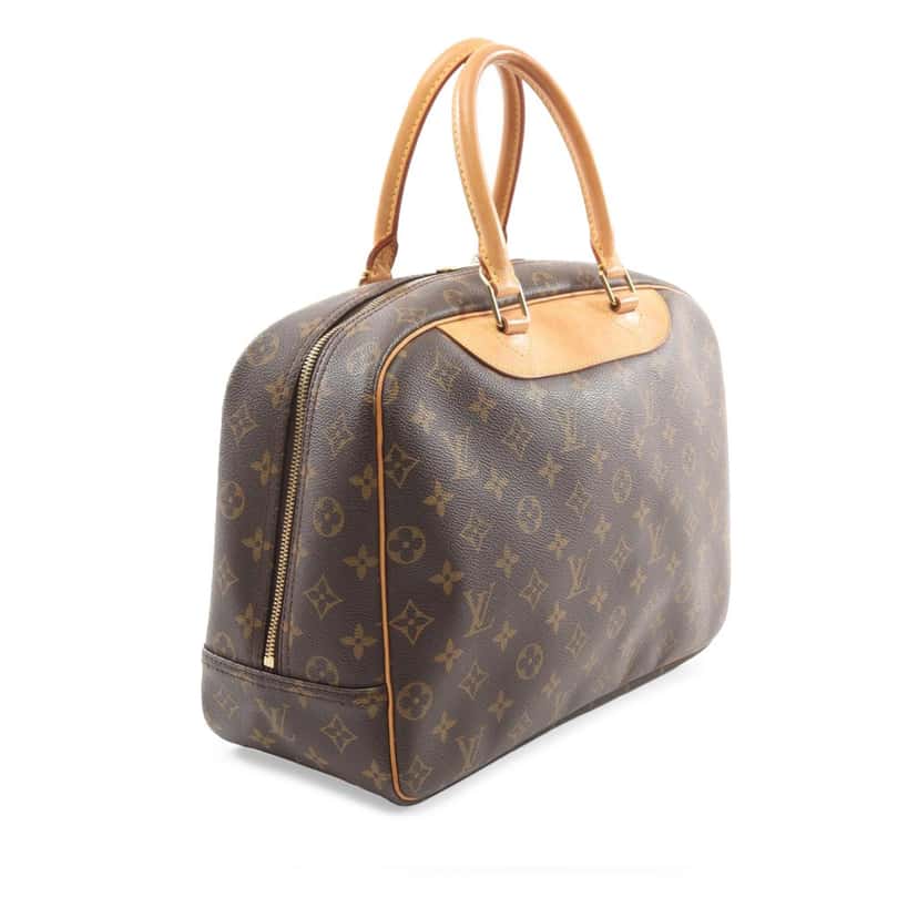 Louis Vuitton Monogram Deauville Brown Canvas Good condition - Back View