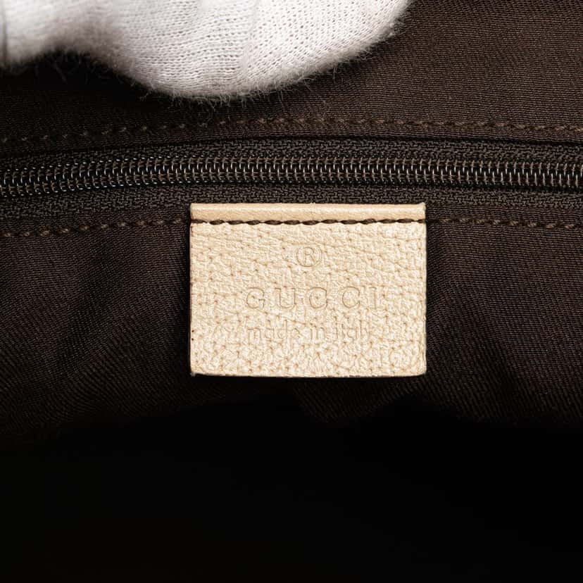 Gucci GG Canvas Abbey D Ring Tote Brown Canvas Good condition - Box View