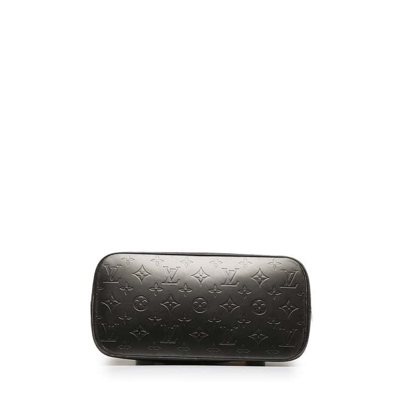 Louis Vuitton Monogram Mat Stockton Grey Leather Fair condition - Model View