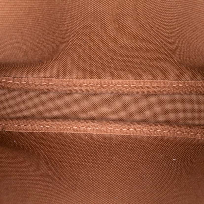 Louis Vuitton Monogram Affiche Mini Pochette Accessoires Brown Canvas Good condition - Model View