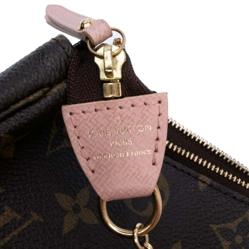 Louis Vuitton Monogram Affiche Mini Pochette Accessoires Brown Canvas Good condition - Box View