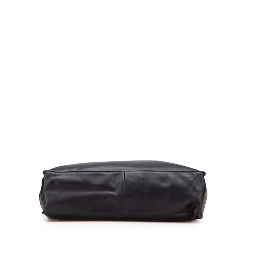 Chanel CC Lambskin Tote Black Leather Very good condition - Inside View