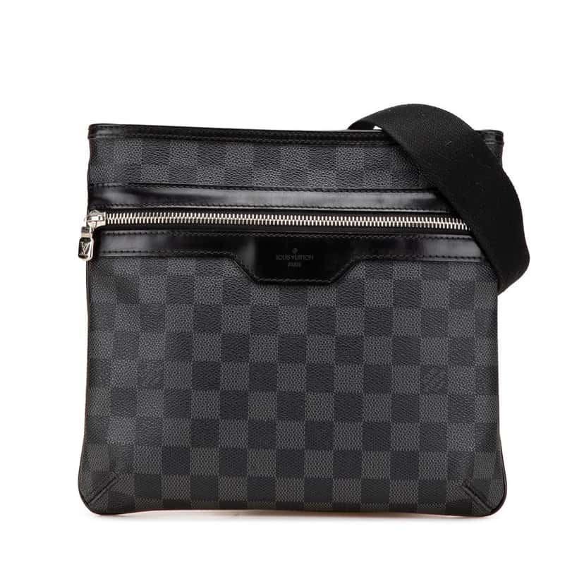 Louis Vuitton Damier Graphite Thomas Black Canvas Good condition - Front View