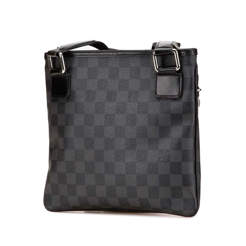 Louis Vuitton Damier Graphite Thomas Black Canvas Good condition - Back View