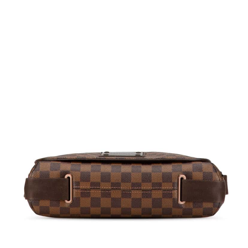Louis Vuitton Damier Ebene Brooklyn MM Brown Canvas Good condition - Inside View