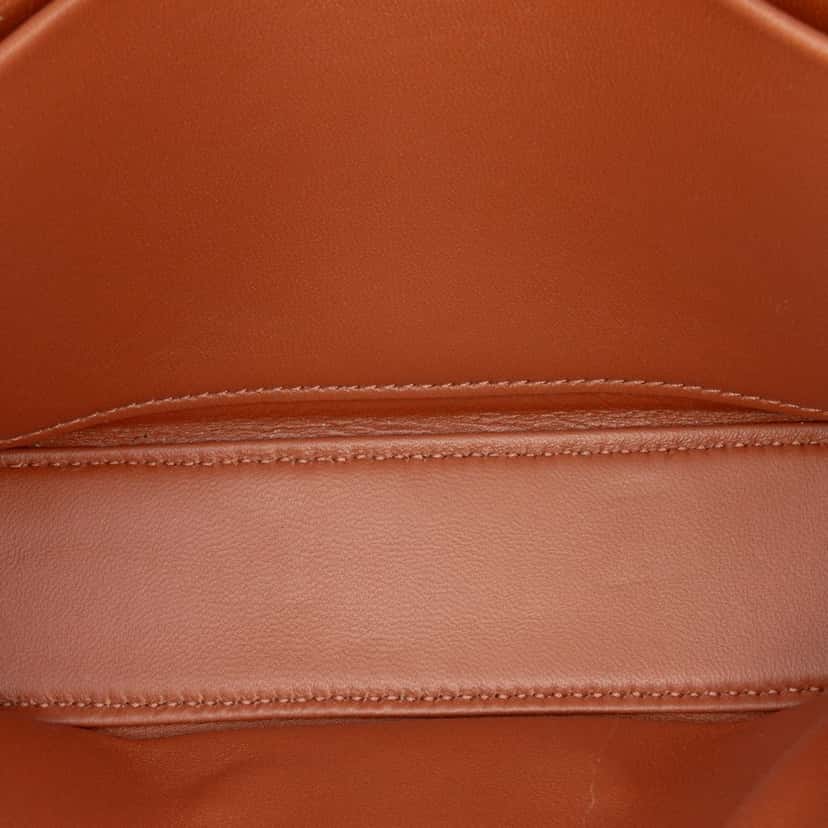 Celine Triomphe Coated Canvas Claude Shoulder Bag White Canvas Good condition - Model View