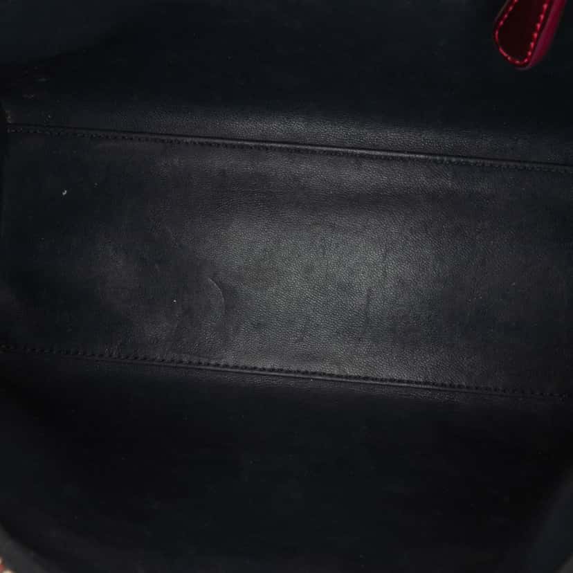 Dior Medium Metallic Patent Microcannage Lady Dior Pink Leather Good condition - Box View