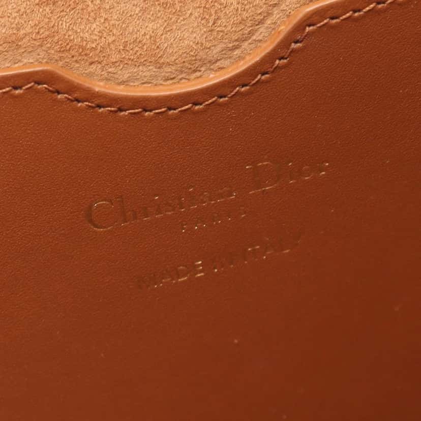 Dior Large Smooth Calfskin Bobby Crossbody Brown Leather Good condition - Box View