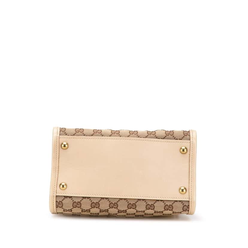 Gucci GG Canvas Shoulder Bag Brown Canvas Good condition - Inside View