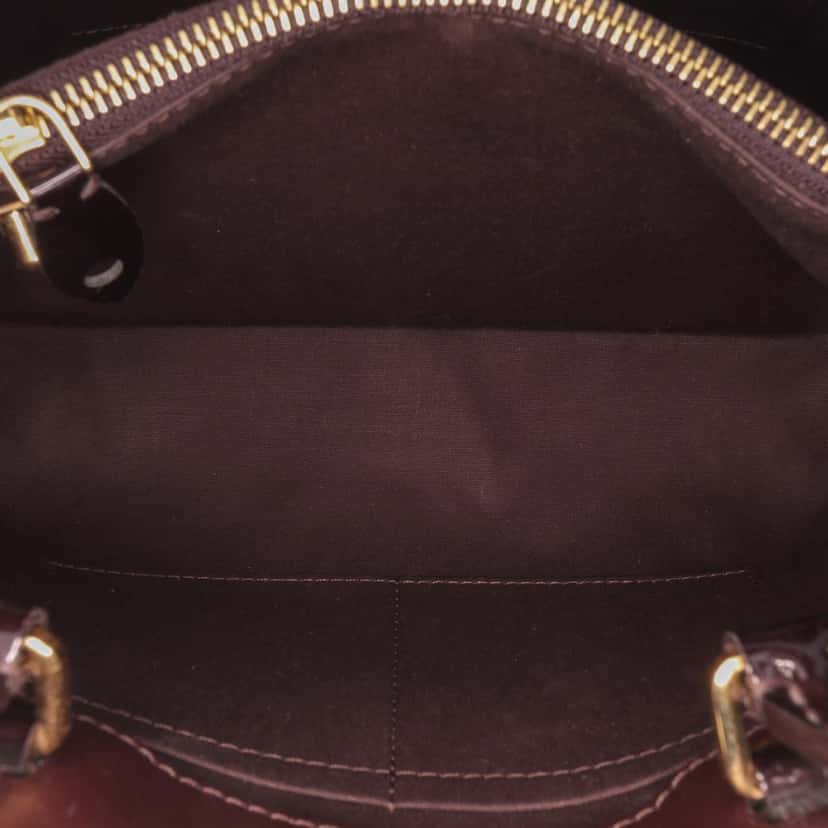 Louis Vuitton Monogram Vernis Montaigne BB Purple Leather Good condition - Box View