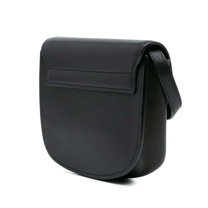 Saint Laurent Small Leather Monogram Kaia Crossbody Black Leather Good condition - Back View