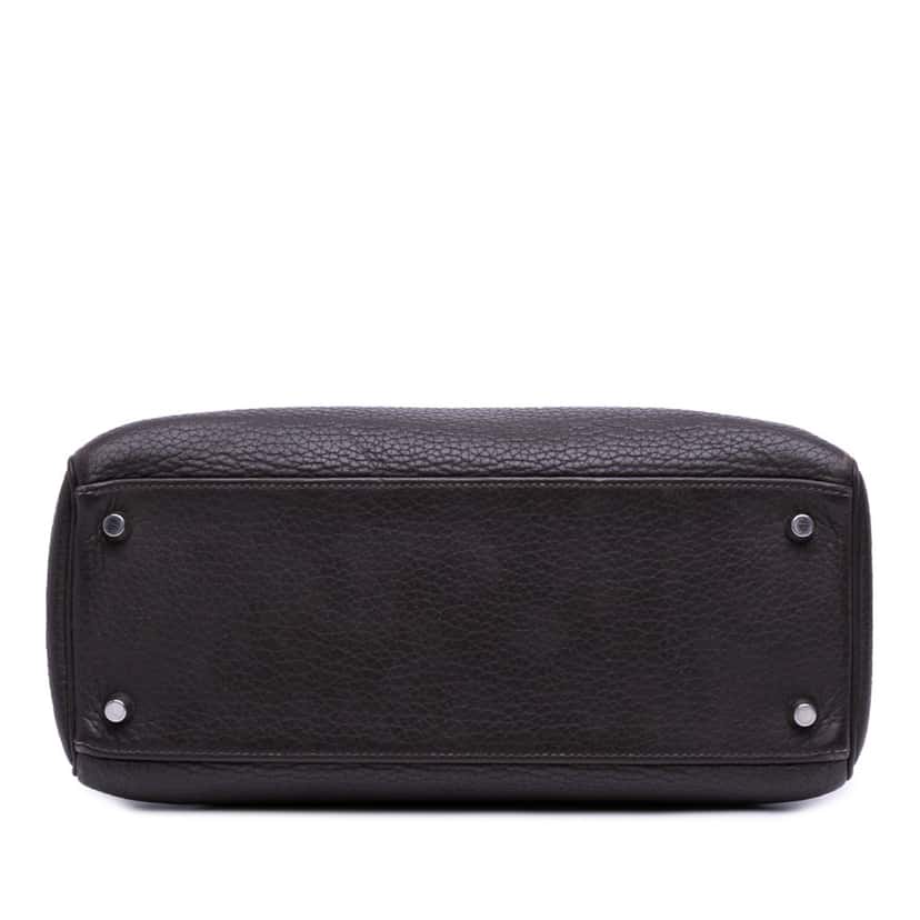 Hermès Togo Kelly II Retourne 28 Brown Leather Good condition - Inside View