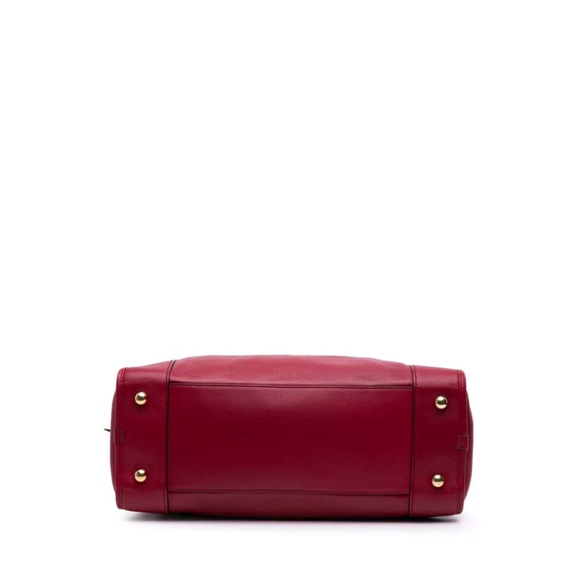 Loewe Special Edition Bicolor Leather Amazona 36 Red Leather Good condition - Inside View