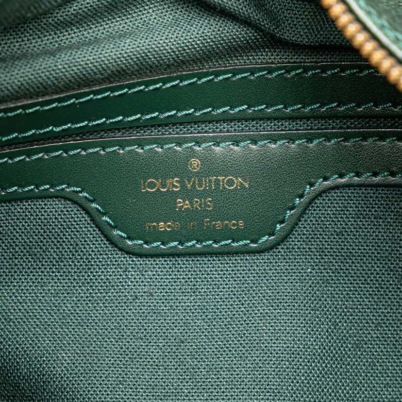 Louis Vuitton Taiga Reporter PM Green Leather Good condition - Box View