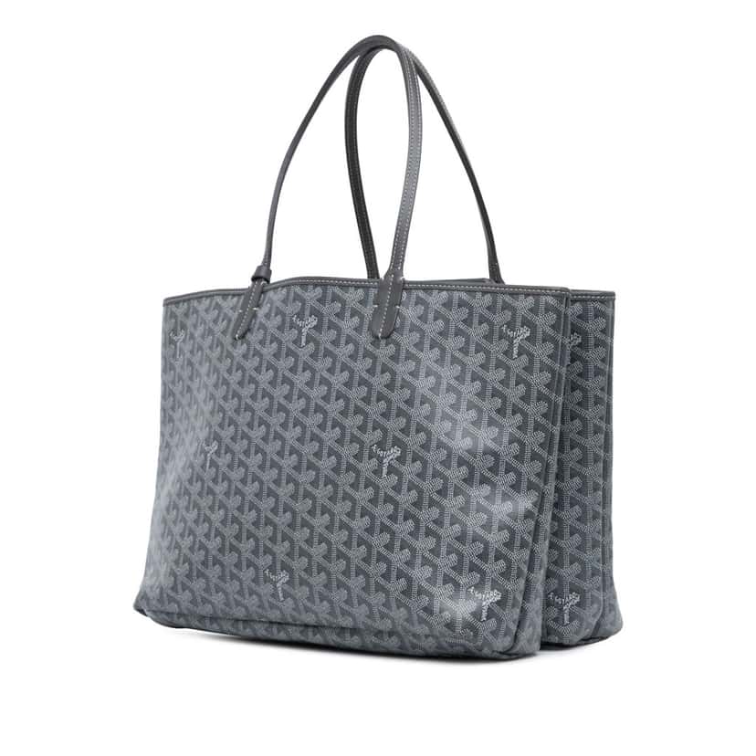 Goyard Goyardine Isabelle PM Grey Canvas Good condition - Back View