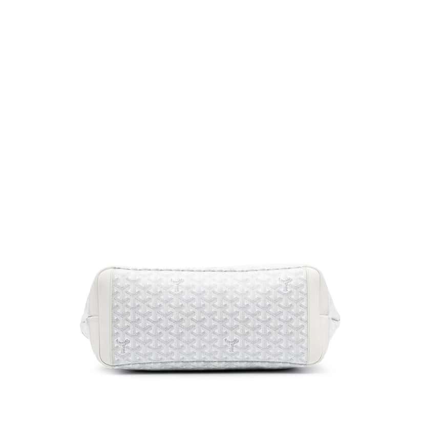 Goyard Goyardine Artois MM White Canvas Good condition - Inside View