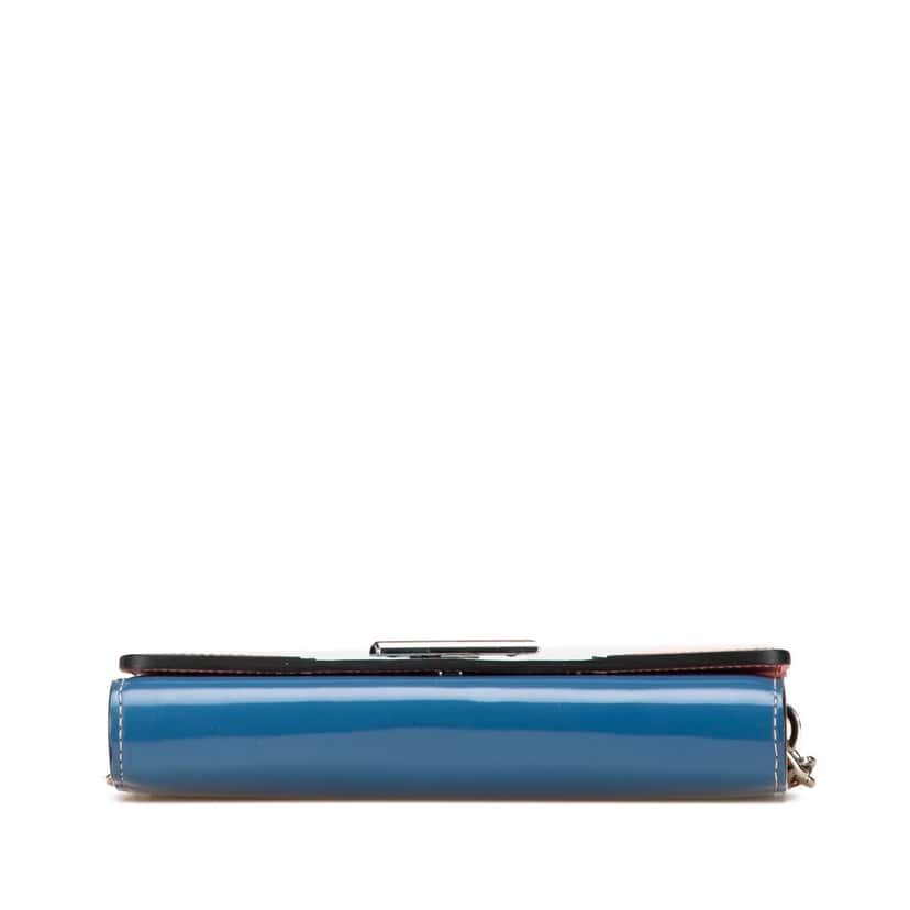 Louis Vuitton Epi Aqua Twist Wallet on Chain Blue Leather Good condition - Inside View