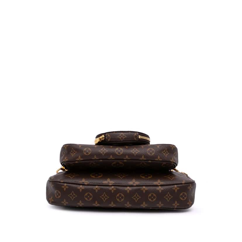 Louis Vuitton Monogram Multi Pochette Accessoires Brown Canvas Good condition - Inside View