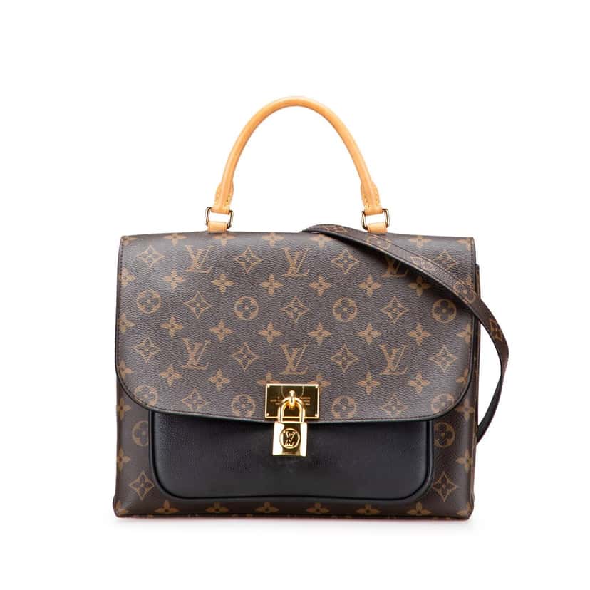 Louis Vuitton Monogram Marignan Brown Canvas Very good condition - Front View