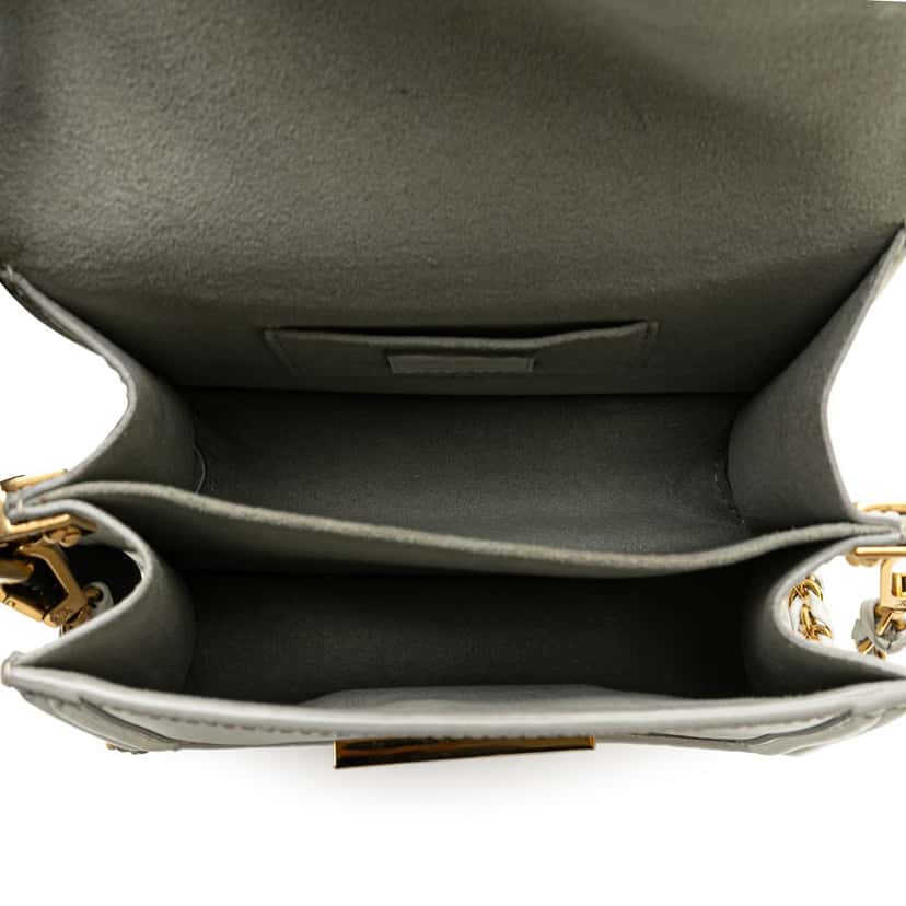 Louis Vuitton Epi Mini Dauphine White Leather Good condition - Model View