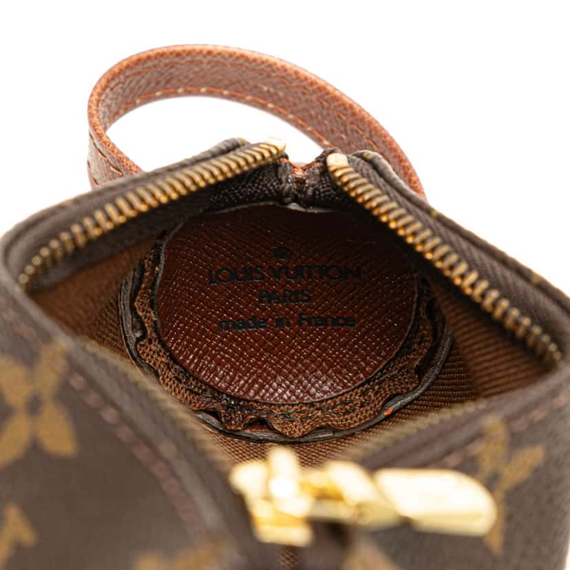Louis Vuitton Monogram Etui Golf Ball Case Brown Canvas Good condition - Box View