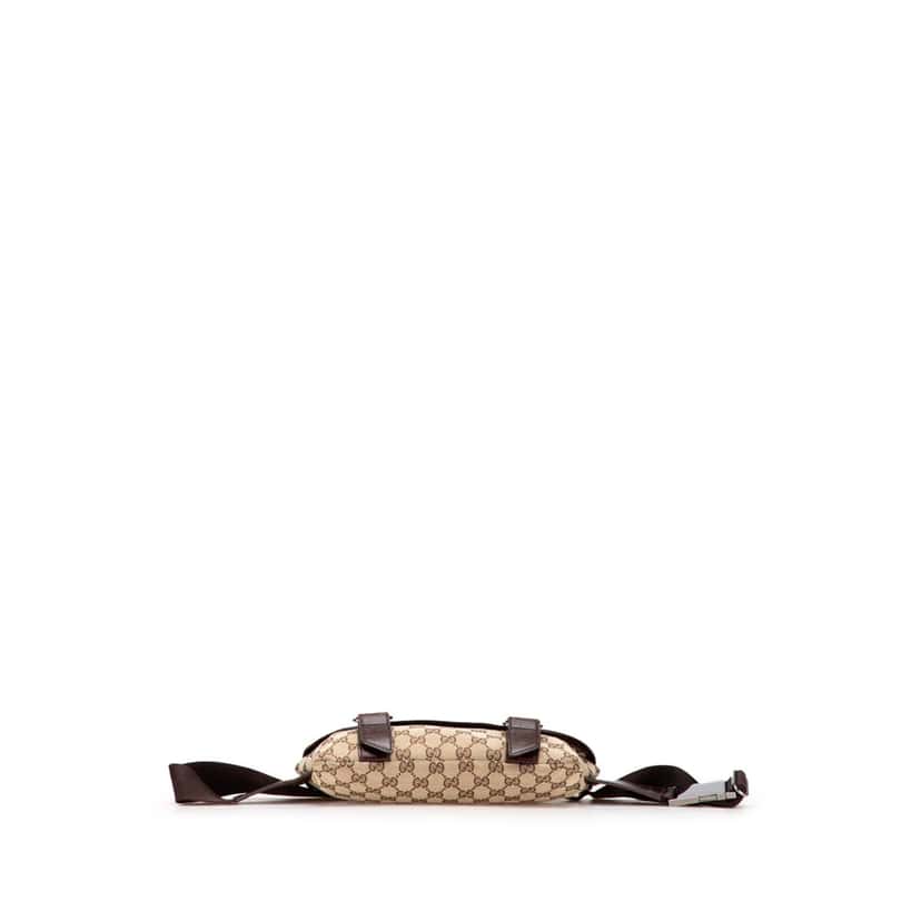 Gucci GG Canvas Belt Bag Brown Canvas Good condition - Inside View