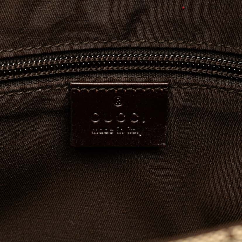 Gucci GG Canvas Belt Bag Brown Canvas Good condition - Box View