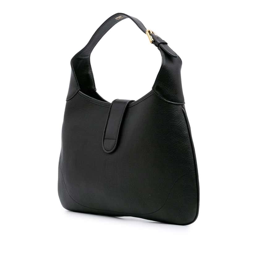 Gucci Medium Leather Aphrodite Satchel Black Leather Good condition - Back View
