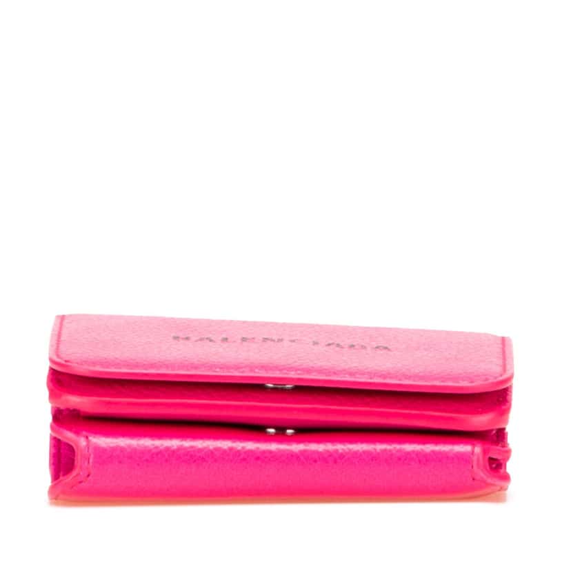 Balenciaga Mini Leather Cash Trifold Wallet Pink Leather Good condition - Inside View