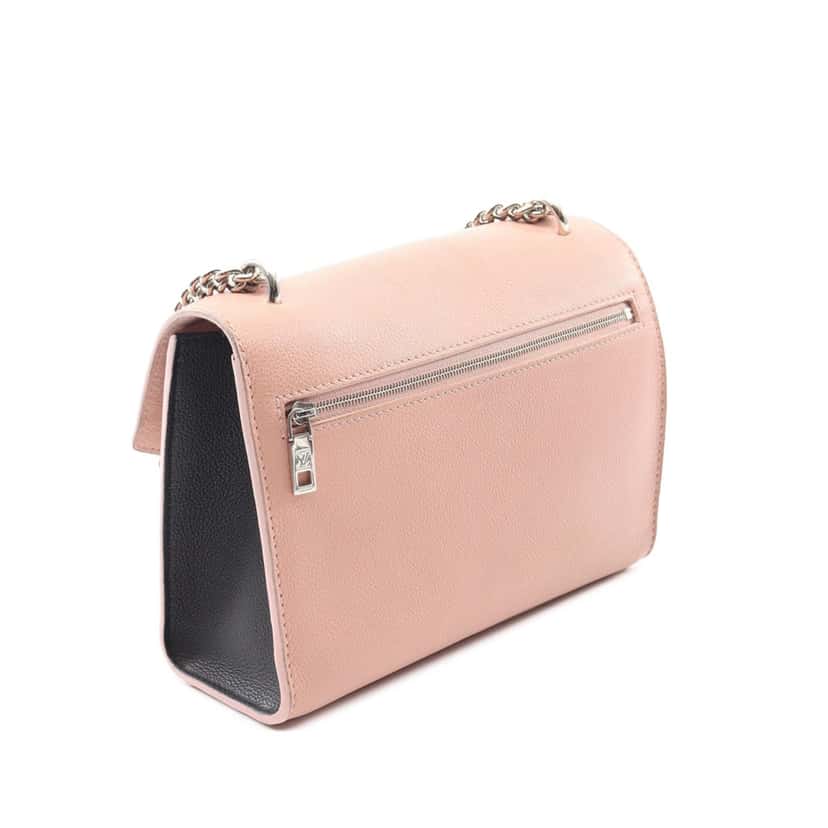 Louis Vuitton Bicolor Leather MyLockMe Chain BB Pink Leather Good condition - Back View