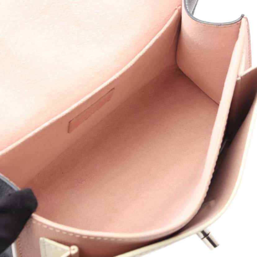Louis Vuitton Bicolor Leather MyLockMe Chain BB Pink Leather Good condition - Inside View