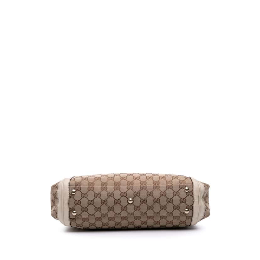 Gucci GG Canvas Bella Satchel Brown Canvas Good condition - Inside View