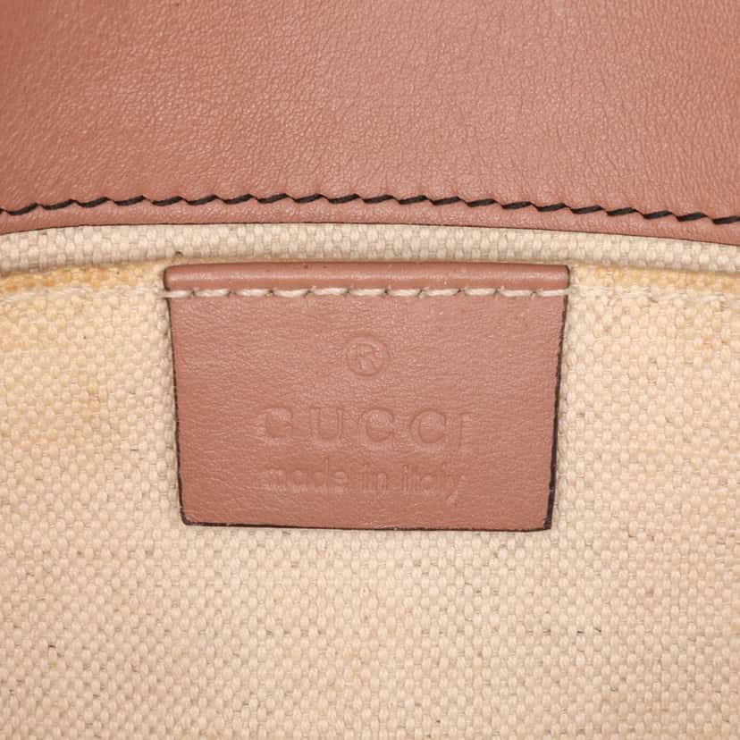Gucci Small Guccissima Emily Crossbody Pink Leather Good condition - Box View