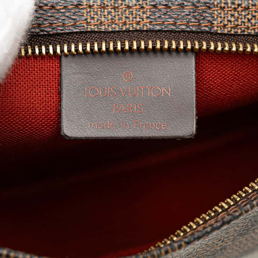 Louis Vuitton Damier Ebene Navona Brown Canvas Good condition - Box View