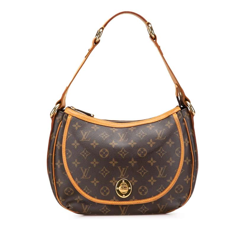Louis Vuitton Monogram Tulum PM Brown Canvas Good condition - Front View