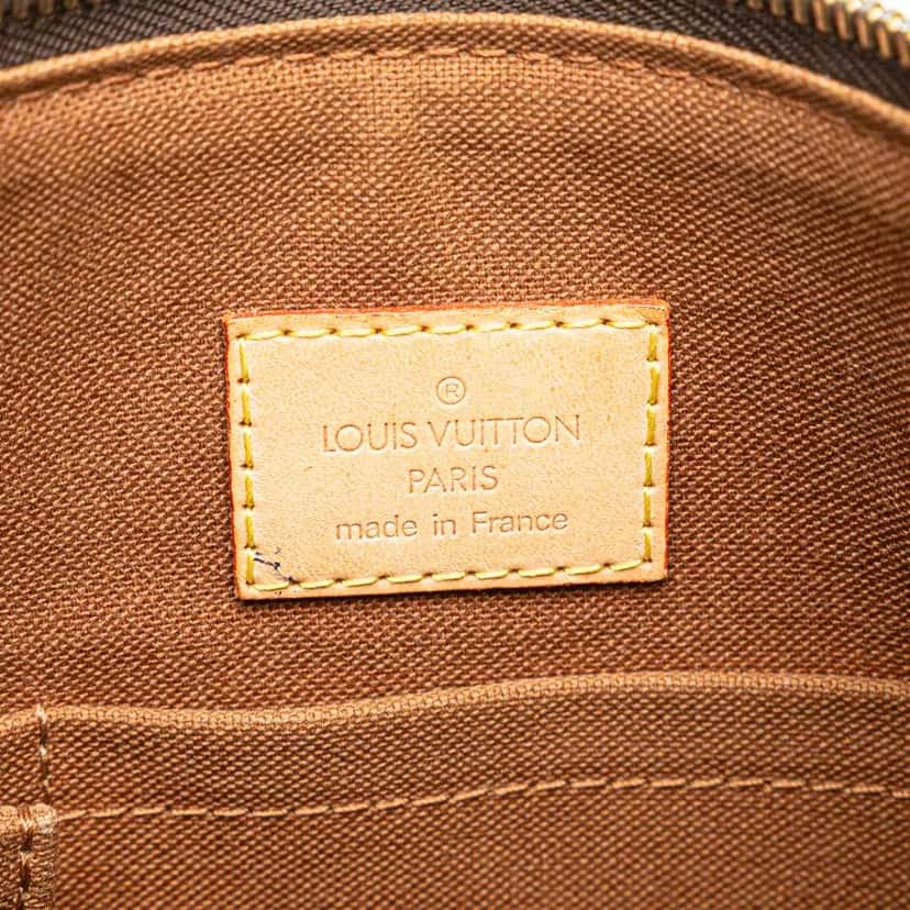 Louis Vuitton Monogram Tulum PM Brown Canvas Good condition - Box View