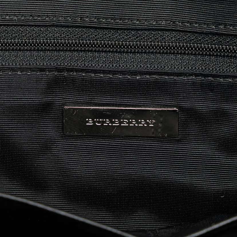 Burberry House Check Canvas Tote Brown Canvas Good condition - Box View