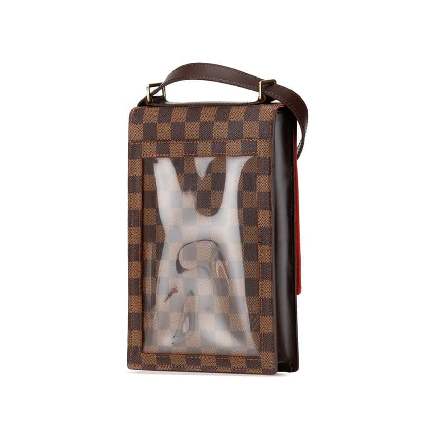 Louis Vuitton Damier Ebene Portobello Brown Canvas Very good condition - Back View
