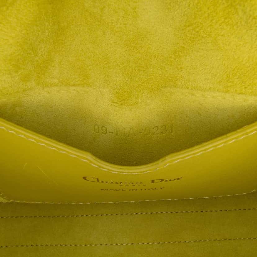 Dior Medium Leather Bobby Crossbody Green Leather Good condition - Box View