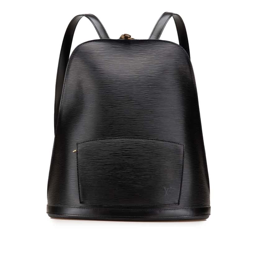 Louis Vuitton Epi Gobelins Black Leather Good condition - Front View