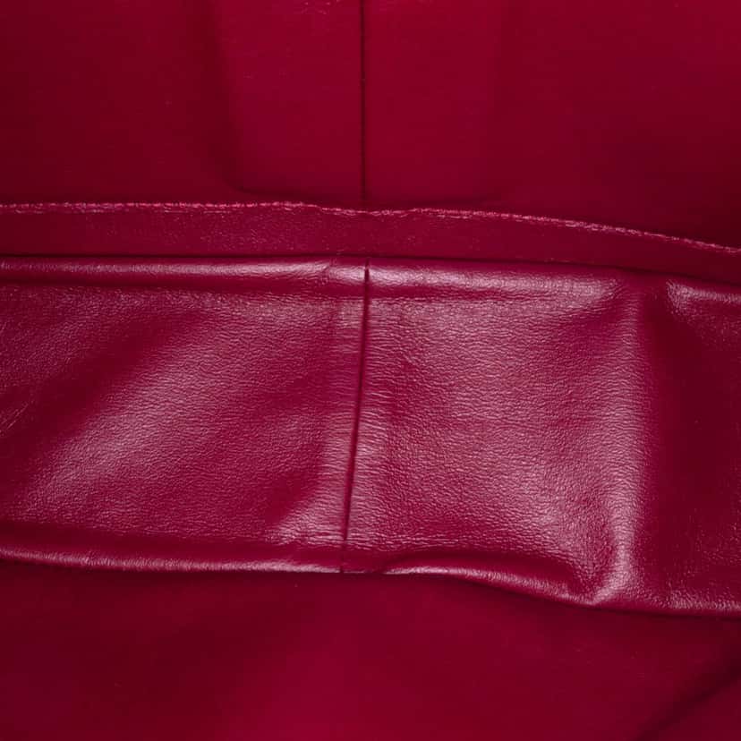 Chanel Reissue 2.55 Quilted Jersey Double Flap 226 Red Cotton Good condition - Model View