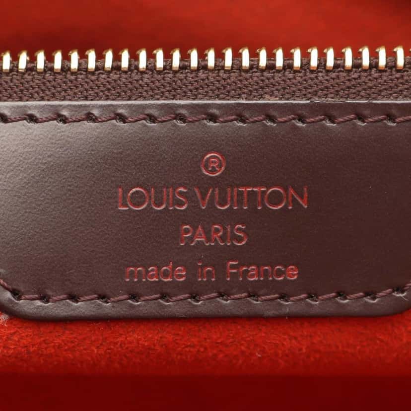 Louis Vuitton Damier Ebene Manosque GM Brown Canvas Good condition - Model View