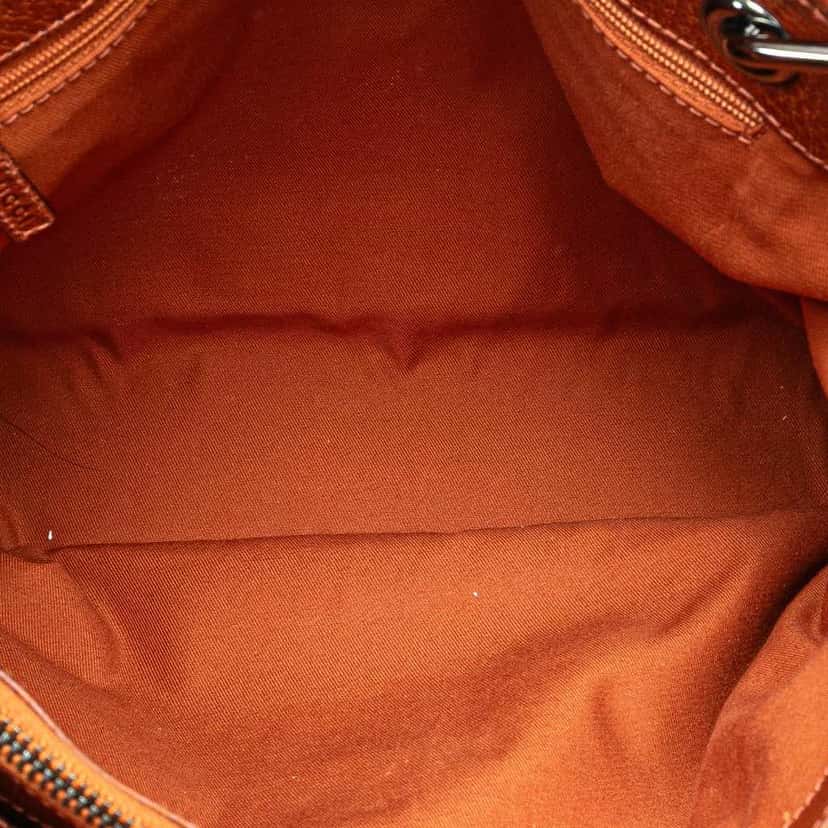 Gucci Medium GG Canvas Eclipse Tote Brown Canvas Fair condition - Model View