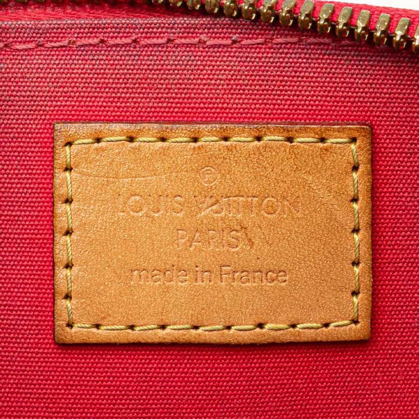 Louis Vuitton Monogram Vernis Alma BB Pink Leather Good condition - Box View