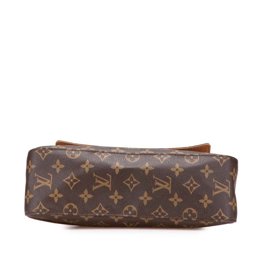 Louis Vuitton Monogram Mini Looping Brown Canvas Fair condition - Inside View